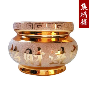 【集鸿禧三宝斋宗教用品心经莲花招财香炉佛具用品厂家直销陶瓷佛具】深圳市龙岗区龙城禧鸿集陶瓷商行 - 产品库